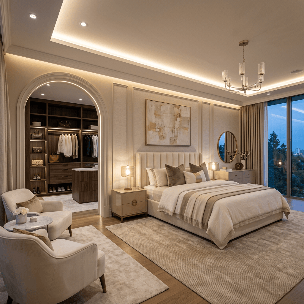 Modern 4BHK Villa Interior