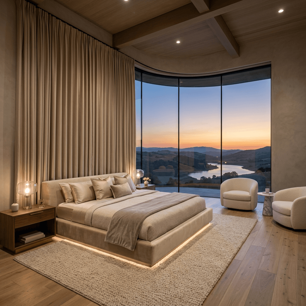 Choosing the Perfect Palette for Master Bedrooms.